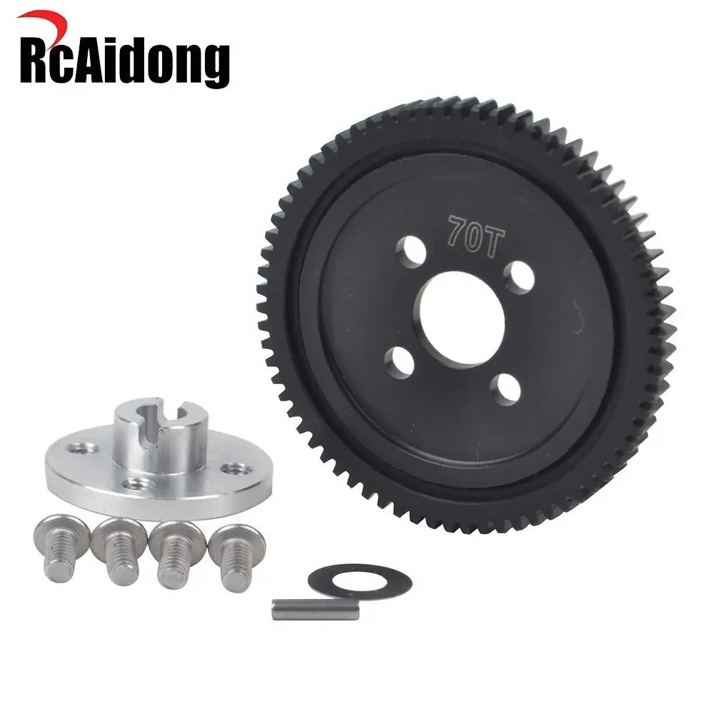 Set Di Adattatori Per Ingranaggi Cilindrici 70T Per Vintage Tamiya Sand Scorcher/Super Champ/Roughride/Fighting Buggy 1/10 Rc Car