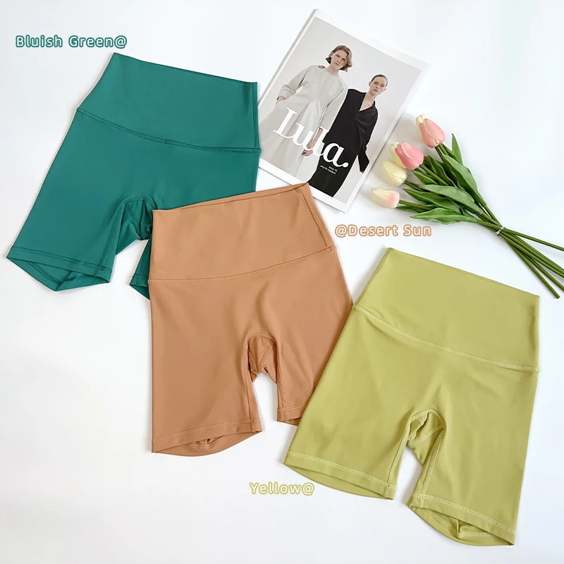 High Waist Women's Yoga and Workout Shorts - Soft, Comfortable Sportswear