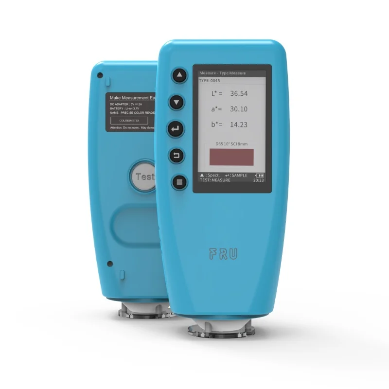 Portable High-Precise Digital Color Analyzer with Color Screen Display for Lab T