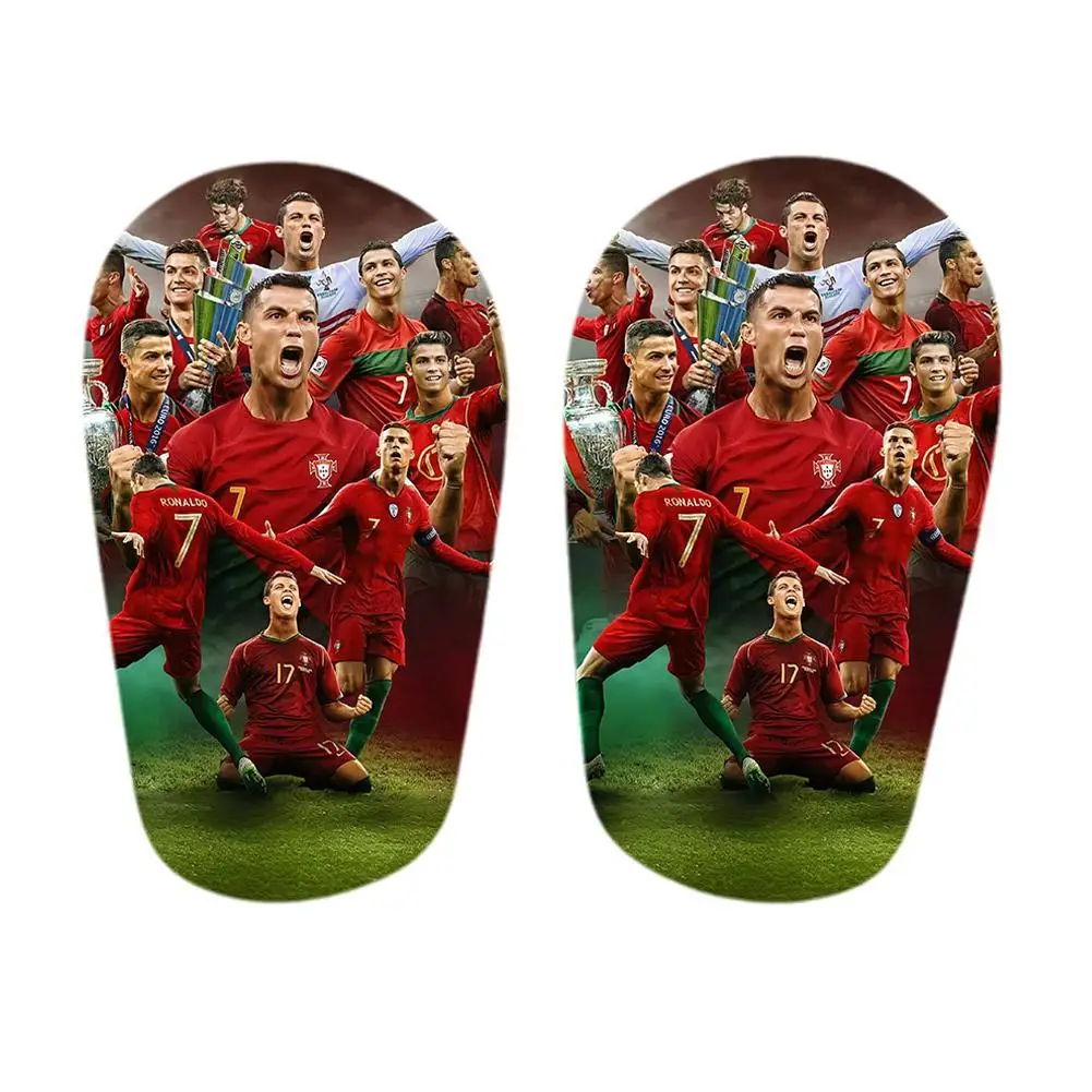 shin guard pads soccer shin guards kickboxing shin guards 1 Pairs Mini Shin Guards Mini Football Shin Pads Football Protective Equipment Guards Fans