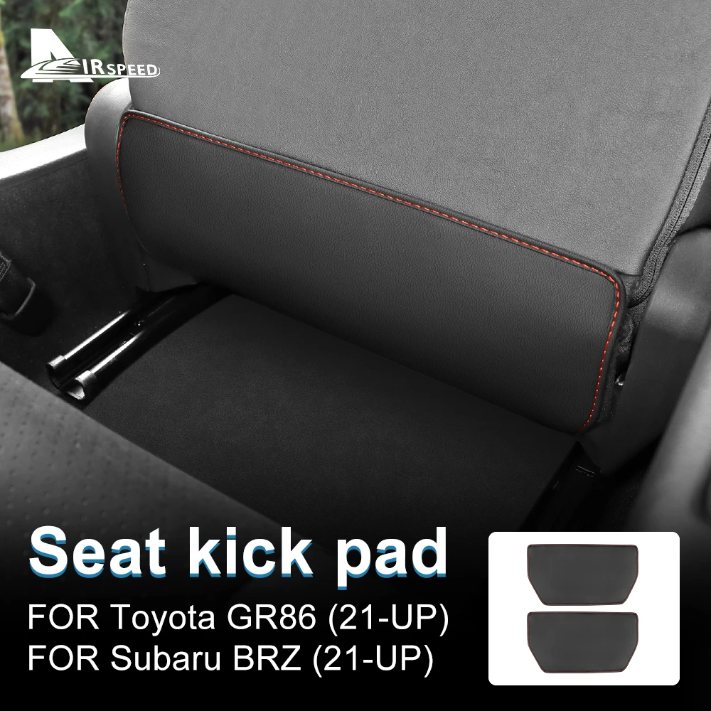 2PC Auto PU lederen voorste Stoel Rug anti-kick pad, voor Mercedes-Benz B-Klasse W247 2019-2023 waterdichte anti-vuile beschermer Car interieur accessoires,A-2PCS