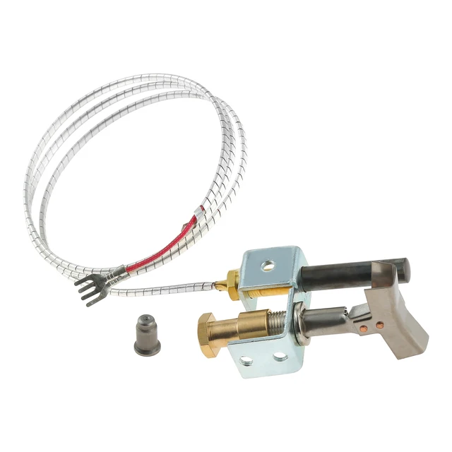 1Set Gyújtás Égés 750 Mv Hőgyűjtő Gas Pilóta Égő 36 Hüvelykes Tömlő 2 Ólomcsatlakozás 1/4 "Cct Lp Kemence -Vezérlés - Image 6