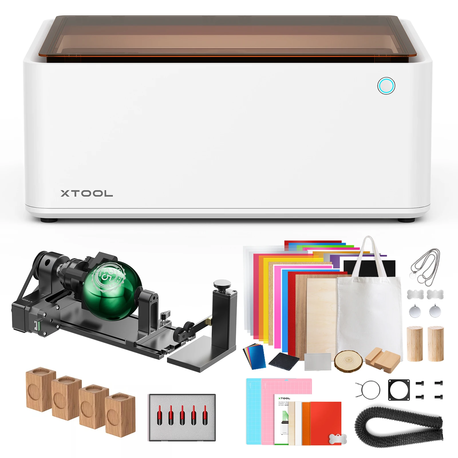 XTool graveur Laser M1 10w 3 en 1, Machine de découpe CNC, outils de