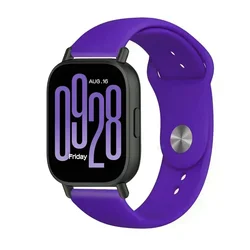 Universal Silicone Sport Watch Strap - 20mm/22mm | Durable Wristband Bracelet | Fashionable Correa Accessories for 20mm watch band (Deep purple-11)