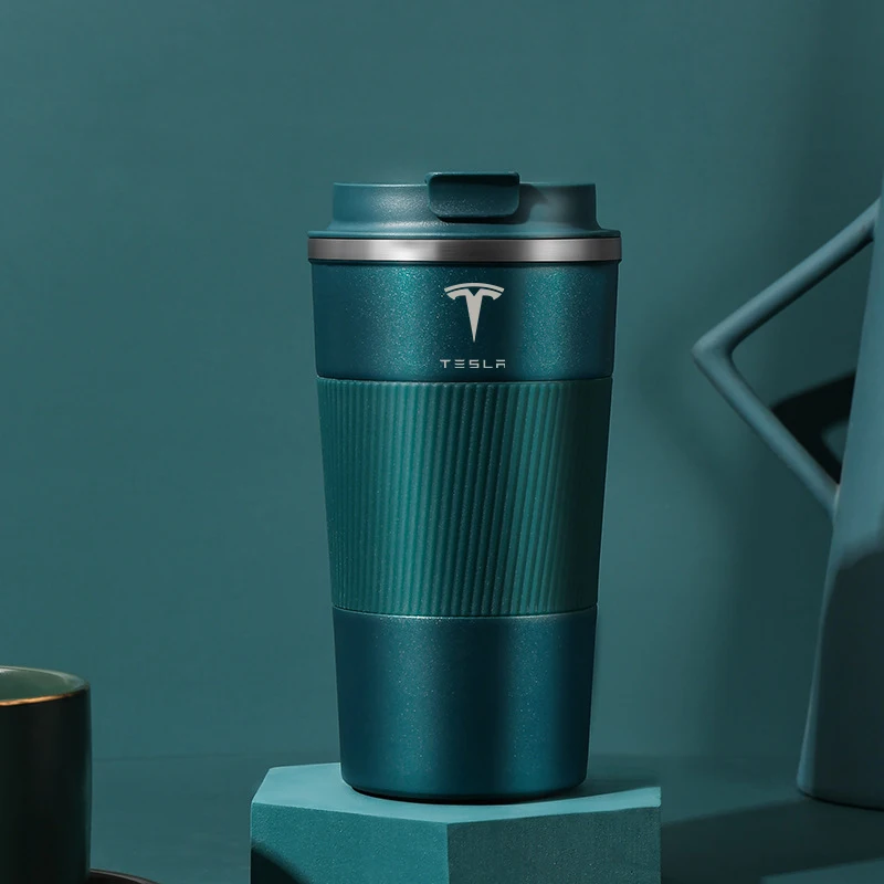 Tesla stainless steel coffee mug *The Cyber Mug*!!🤩 