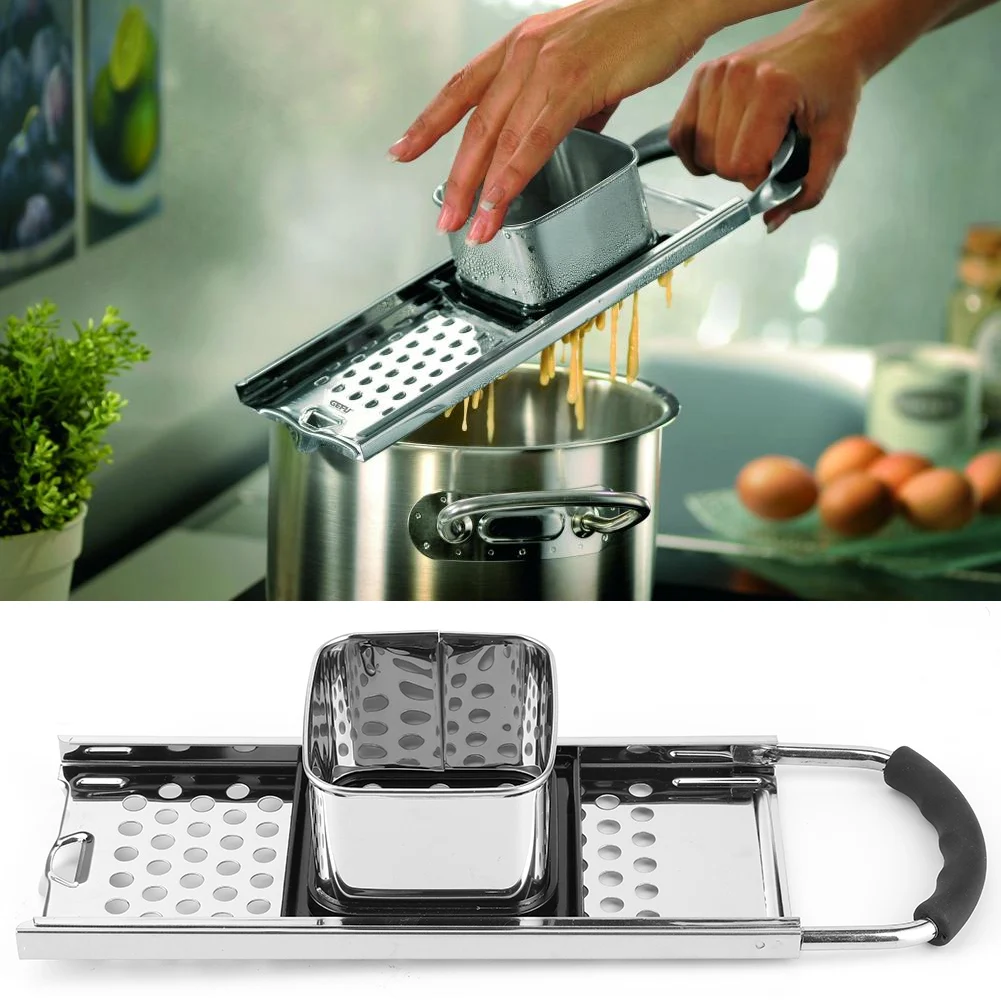 

Potato Cutter Potato Grater Stainless Steel Multi-function Vegetable Grater Chopper Cutter Potato Peeler Kitchen Tools