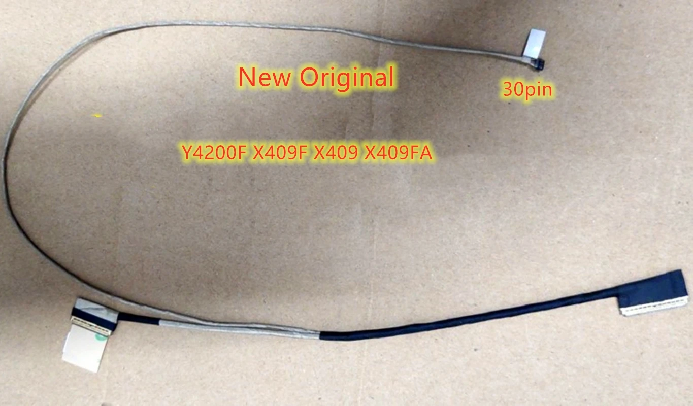 

New Original lcd LVDS EDP cable For ASUS Y4200F X409F X409 X409FA screen cable flat cable 30pin