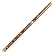 

CDEFG Key Brown Flute Handmade Bamboo Flute Musical Instrument Professional Flute Dizi with Line also suitable for Beginners