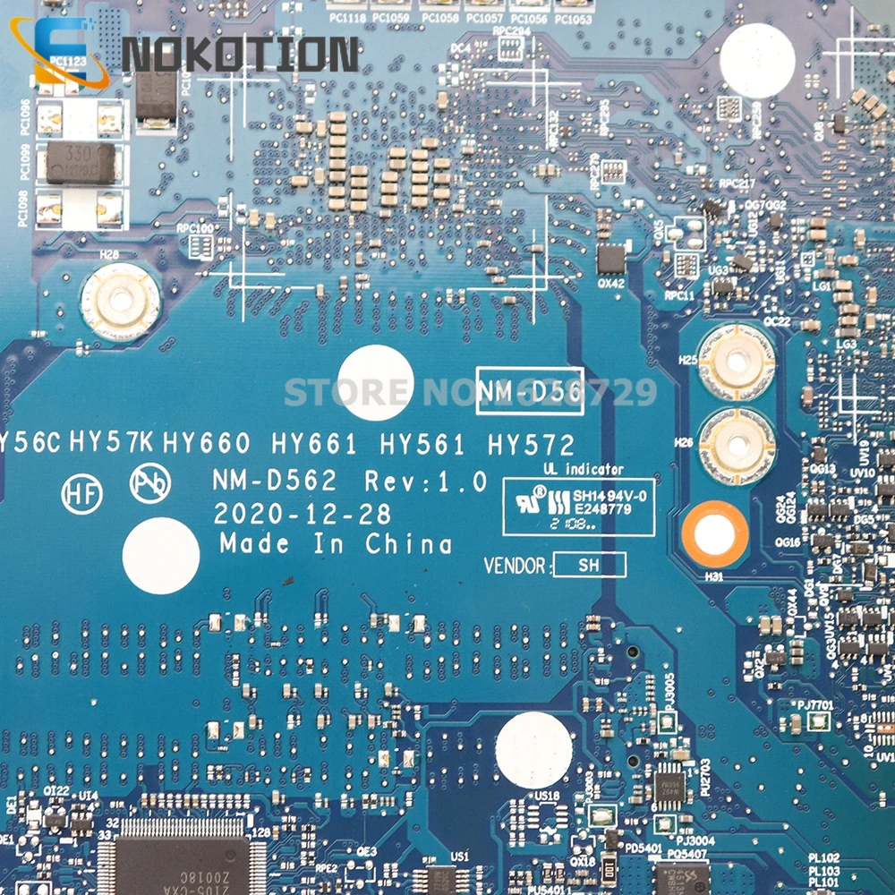 NOKOTION 5B21B90031 For Lenovo Legion 5 Pro-16ACH6H Laptop  
