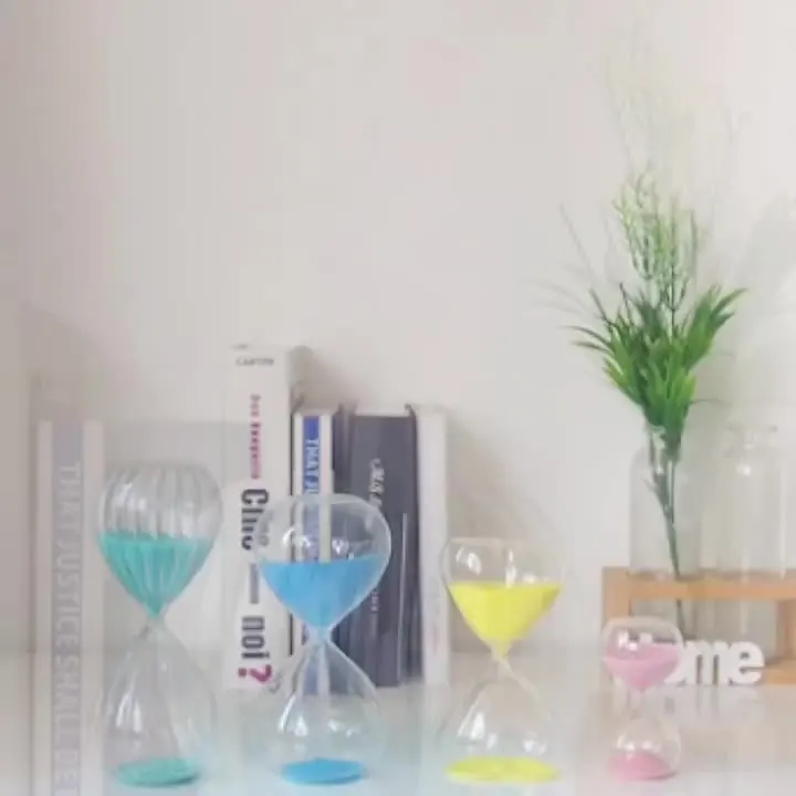 Mindful Focus 5-Minute Hourglass Sand Timer, Desk Timer For Productivity And Time Management, Minimalist Home Office Decor, 3.3 X 2.9 Inches - Intelligent Change - View #2