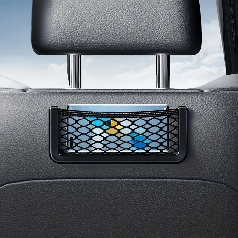 3pcs Car Net Pocket Organizer 5