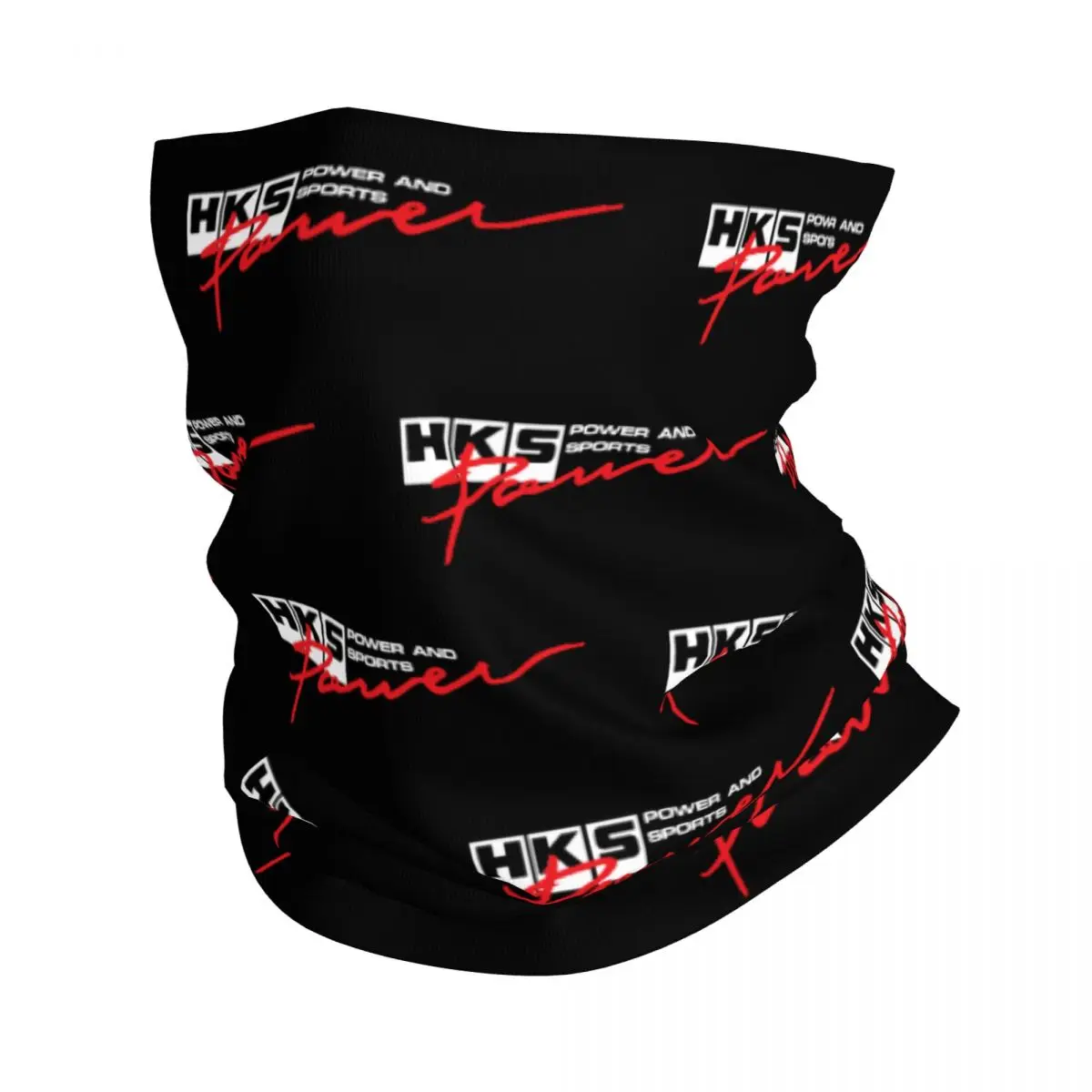 

HKS Power Bandana Neck Cover Printed Balaclavas Mask Scarf Warm Headband Fishing Unisex Adult Windproof