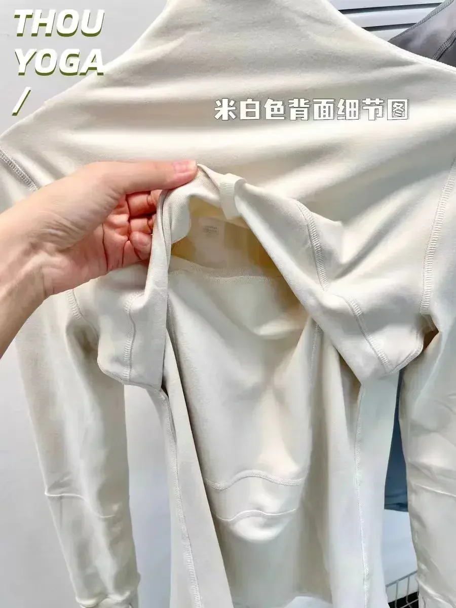 Lemon Women Sport Define Jacket Training Running Gym Yoga Zipper Jacket High Quality Standing Collar Tight-fitting Sportswear