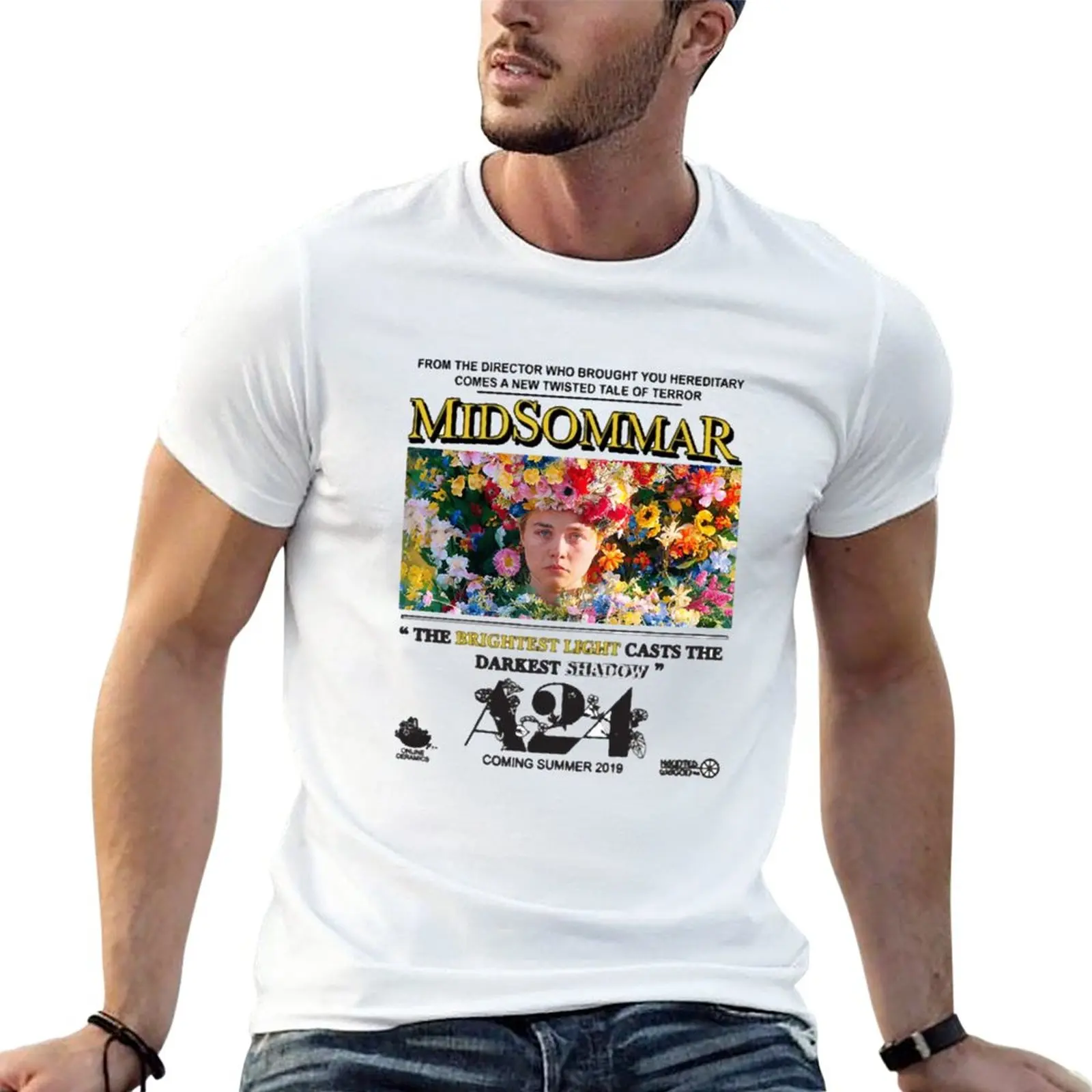 

New MIDSOMMAR A24 For Fans T-Shirt custom t shirt summer top animal print shirt for boys mens plain t shirts