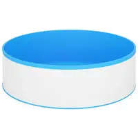 Piscine familiale hors sol avec skimmer surélevé et pompe intégrée – structure en acier et revêtement en PVC – facile à installer et à entretenir 4