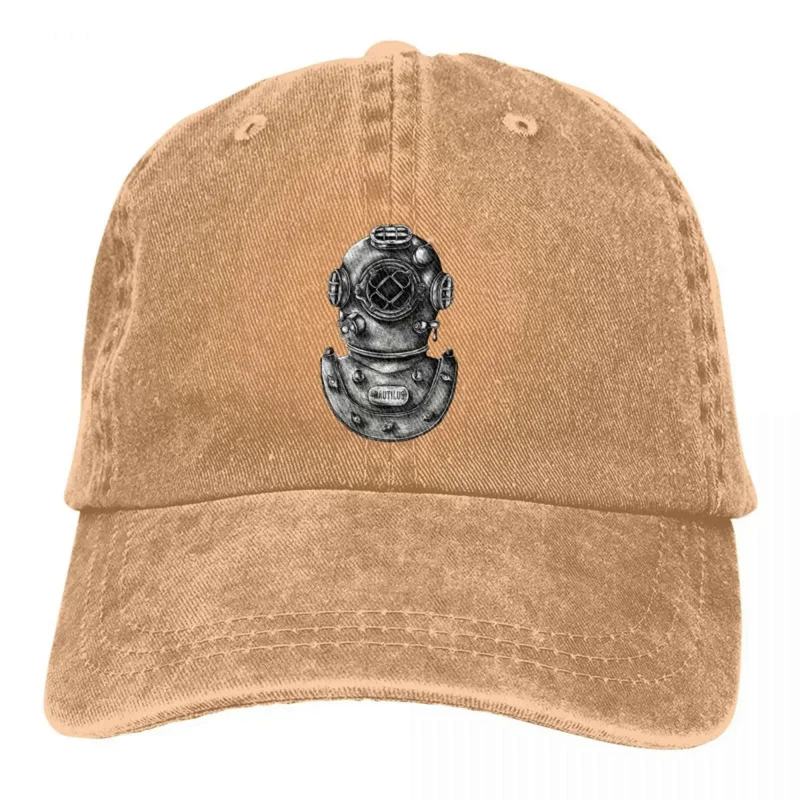 

Бейсболка с козырьком для мужчин и женщин, Снэпбэк Кепка для погружения с аквалангом