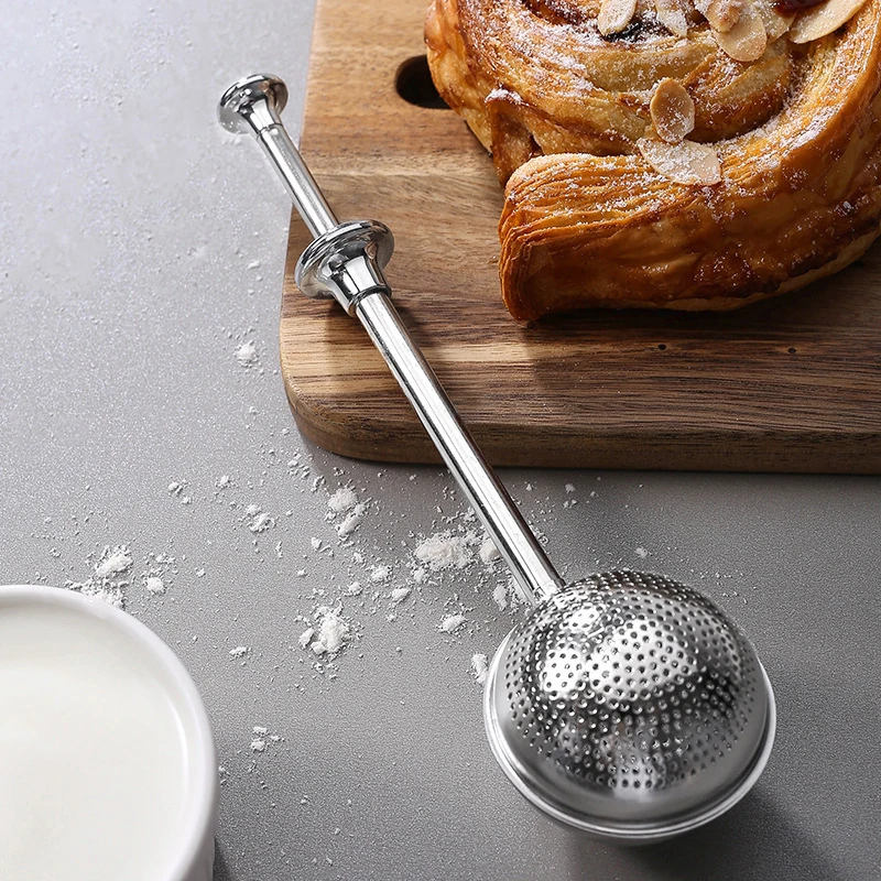 Sugar Shaker Duster Bakers Dusting Wand Flour Powder