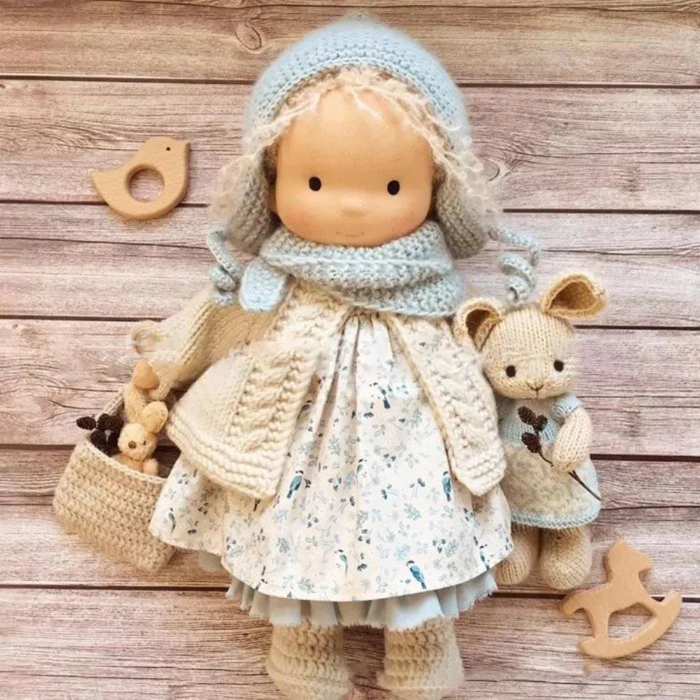 Mini-Weihnachts-Daumenpuppen, niedliche handgefertigte Puppen, einzigartige Kuschelpuppen zum Schlafen, tolles Geburtstagsgeschenk für Kinder_voghion.com