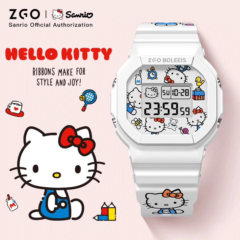 ZGO x Sanrio Hello Kitty Women's Watches Electronic Watch