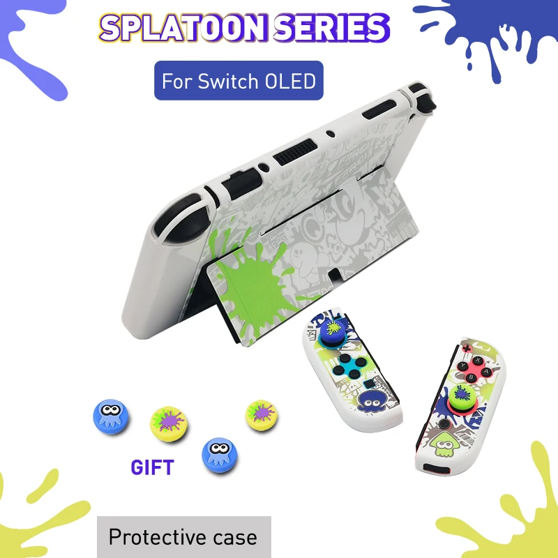 For Nintendo Switch Storage Bag Splatoon Style Protective Carrying
