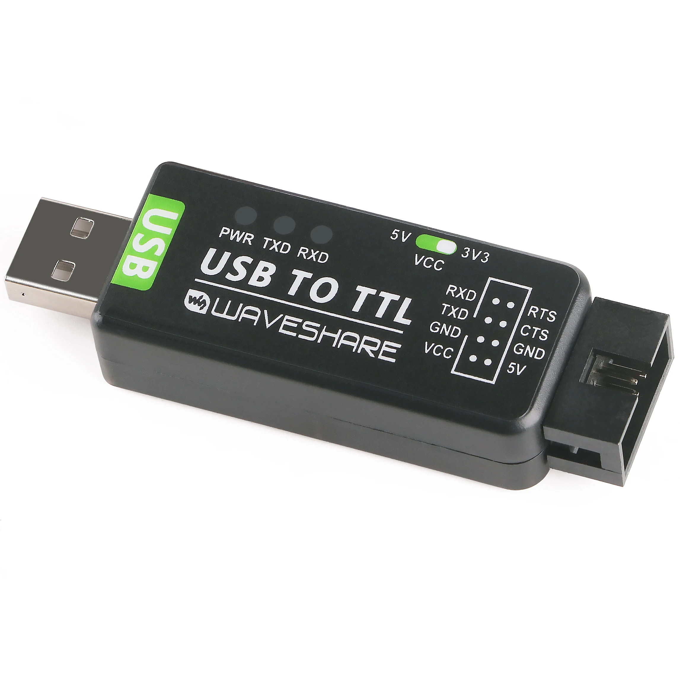 

USB to TTL Serial Converter Dupont 3.3V 5V FTDI Board Mudel Cable 6 Pins 6P 2.54mm Dupont Header Uart Aadpter