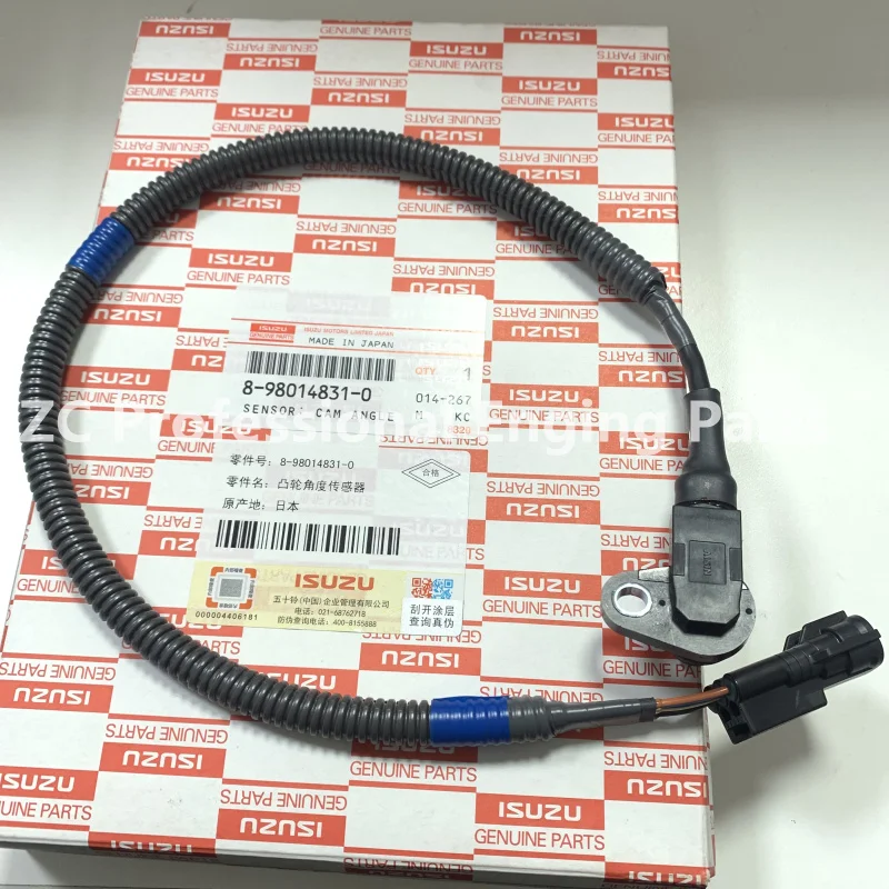 8-98014831-0 8980148310 Japanese original excavator camshaft