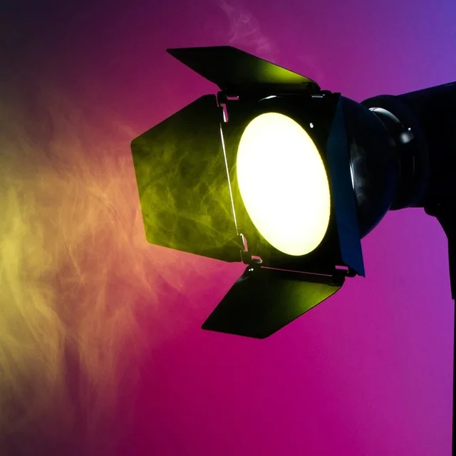 Photography Studio Flash Accessory Godox BD-04 Barn Door with Honeycomb Grid + 4 Color Gel Filter For Bowen Standard Reflector