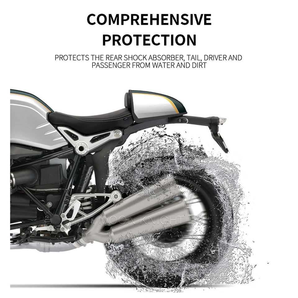 ZXDV(で寸で) R NINE T R9T リアマッドガード ハガーフェンダー 対応