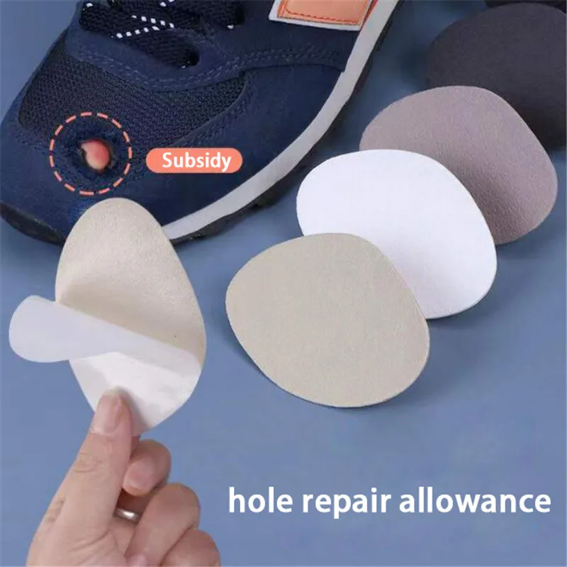 6Pcs Shoes Insoles Protector Repair Patch Subsidy Sticky Heel Protector Heel Hole Repair Lined Anti-Wear Shoe Sticker