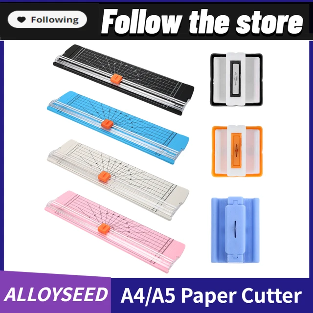 A4/A5 Paper Cutter Trimmer Precision Spare Knife Paper Slicer Metal Blade  For Crafts Office Stationery Paper Cutting Machine - AliExpress