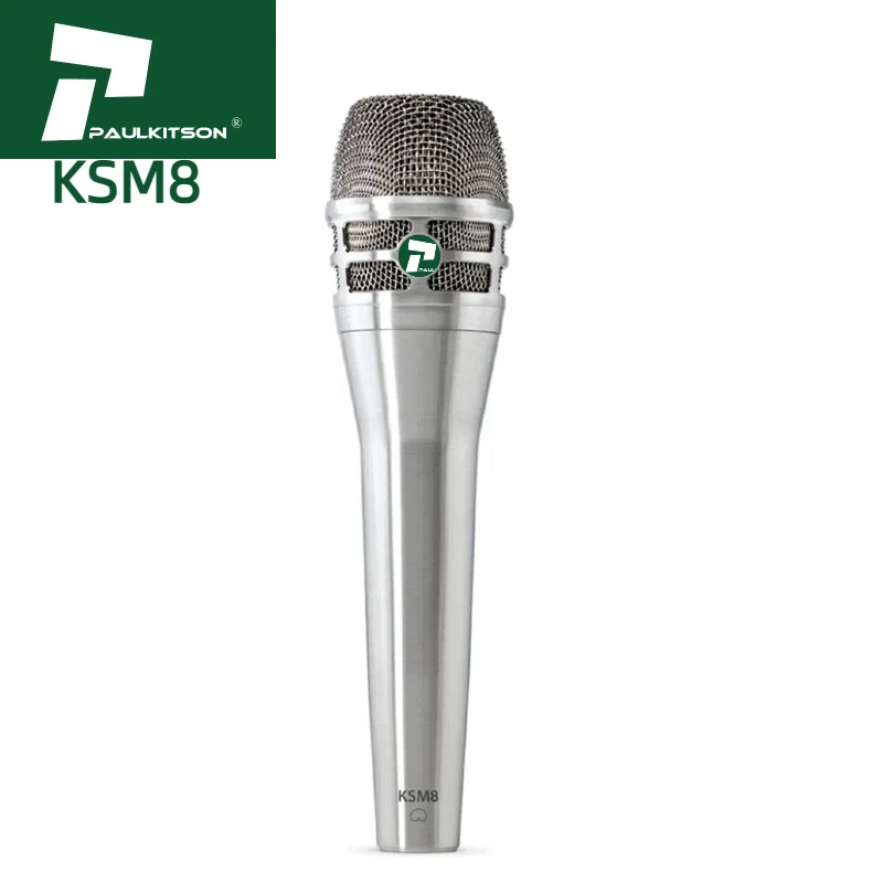 KSM8 유선 마이크 다이나믹 마이크 핸드헬드 카디오이드 전문 음악 노래 마이..