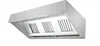 Commercial Kitchen Extractor Hoods Cooking Fresh Air Exhaust Hood Stainless Steel Range Hoods Kitchen Island 2