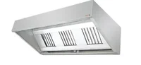 Commercial Kitchen Extractor Hoods Cooking Fresh Air Exhaust Hood Stainless Steel Range Hoods Kitchen Island 2