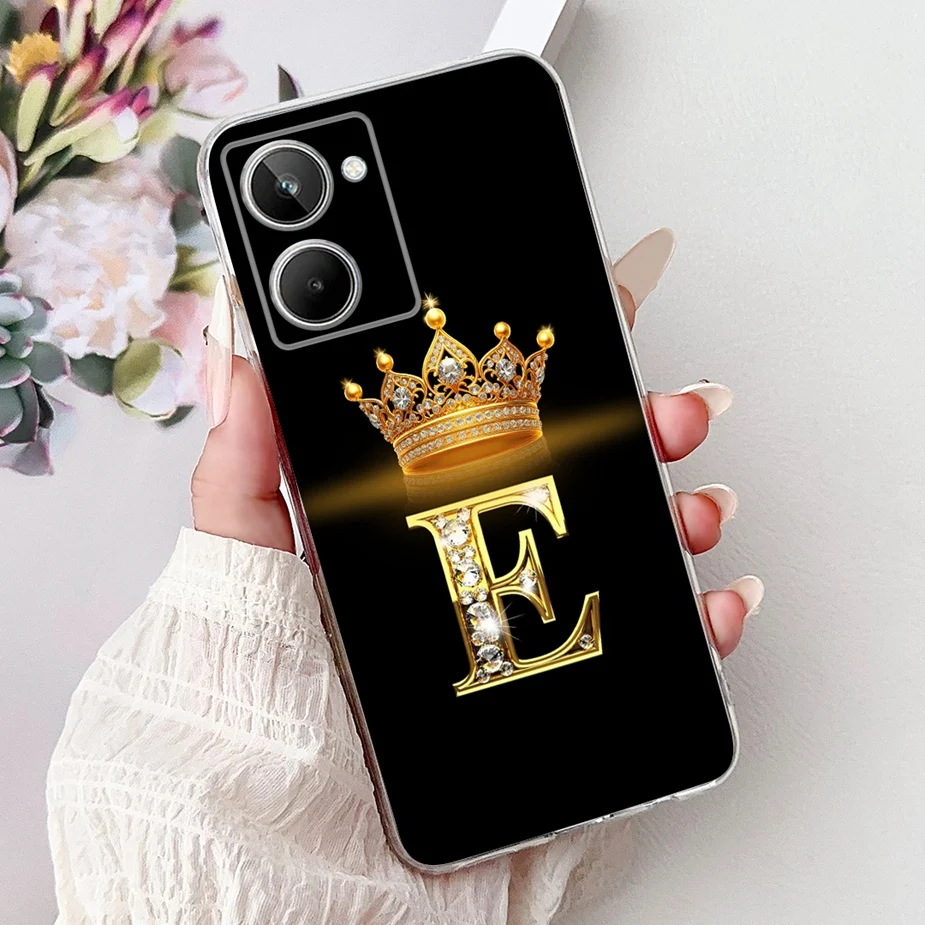 Stylish Letters Clear Silicone Phone Case Soft Shell