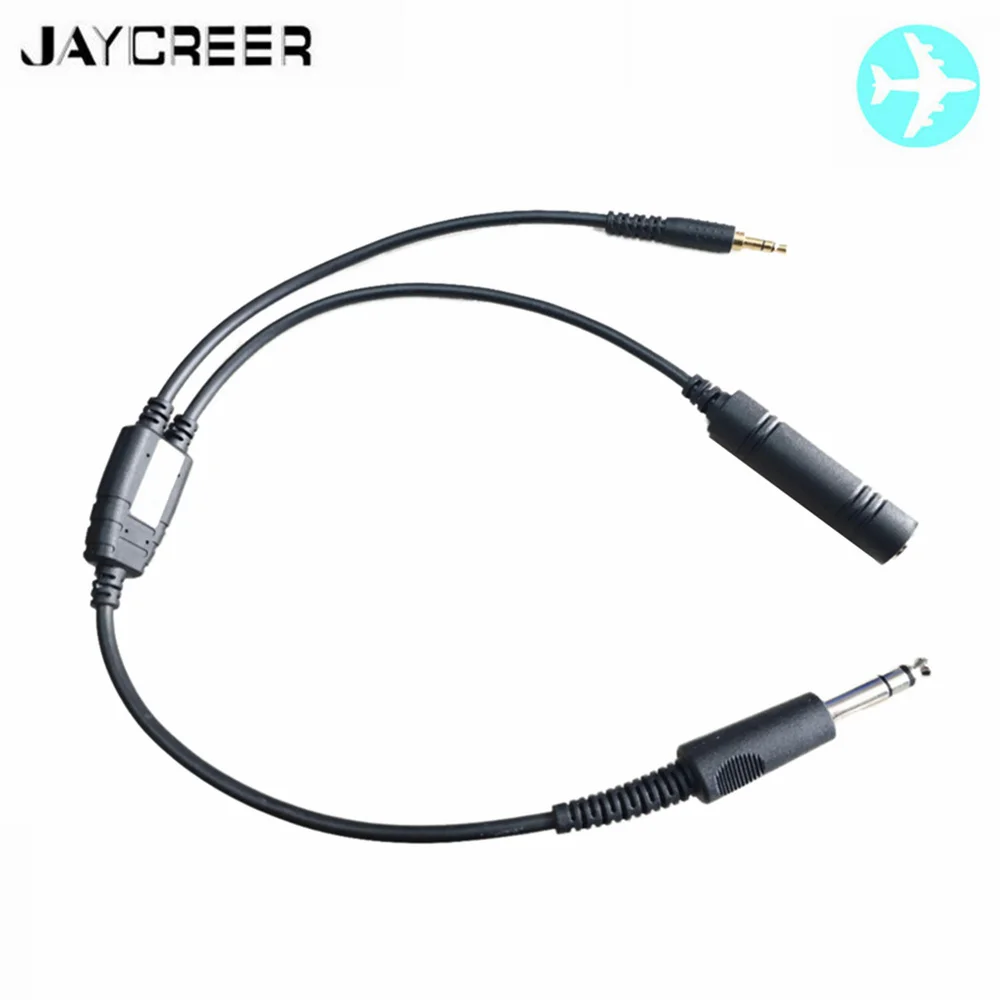 Câble d'enregistrement audio pour avion numérique JayCreer pour caméras Sony / Action