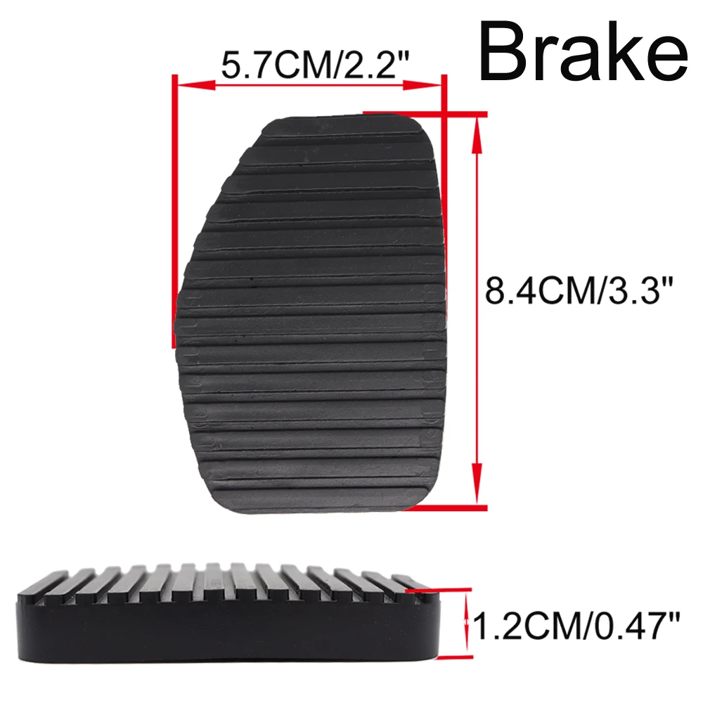 Car rubber brake clutch foot pedal pad covers accessories for Citro&euml;n Xsara Picasso 2000 2001 2002 2003 2004 2005 2006-2011