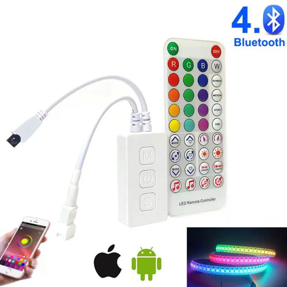 

DC5-24V SP511E Addressable LED Controller WS2811 WS2812B Wifi Addressable Smart RGB RGBW Pixel Controller For Andriod/iOS