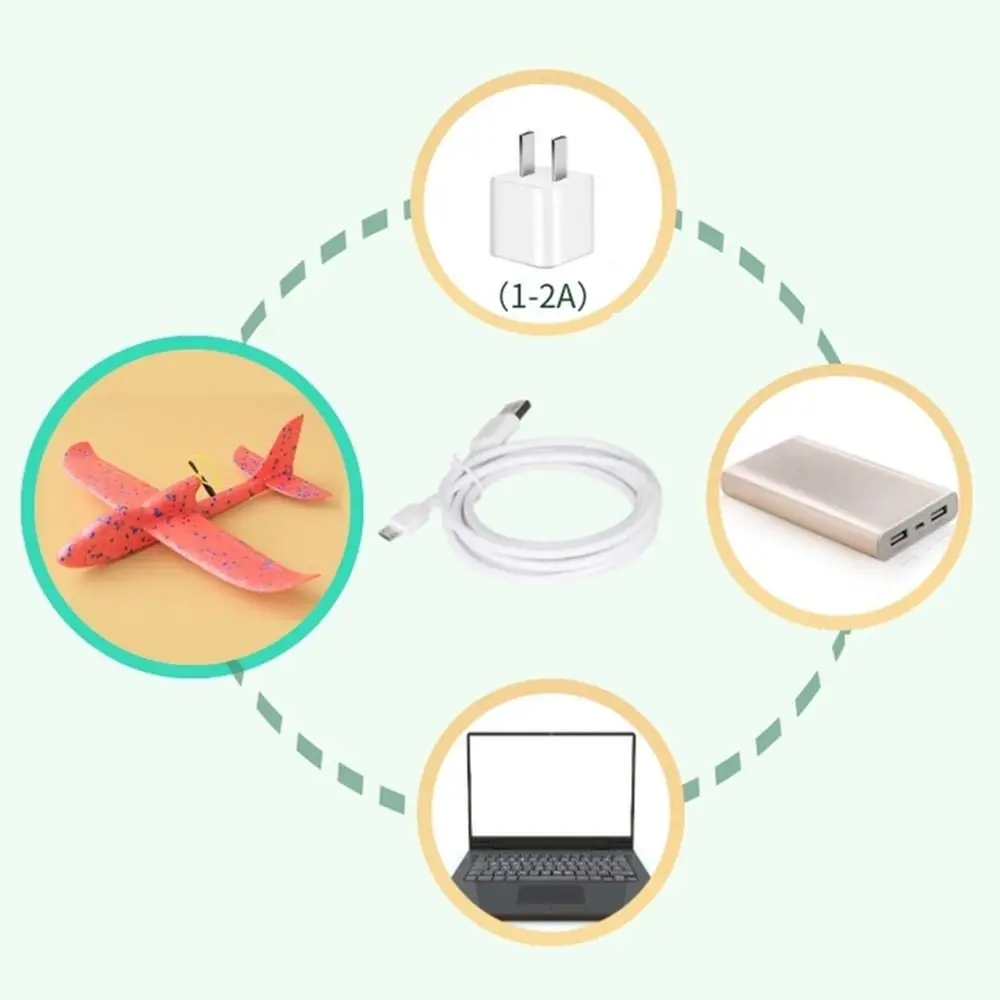 Рисунок 6 - Пенопластовый Электрический самолёт с USB-зарядкой