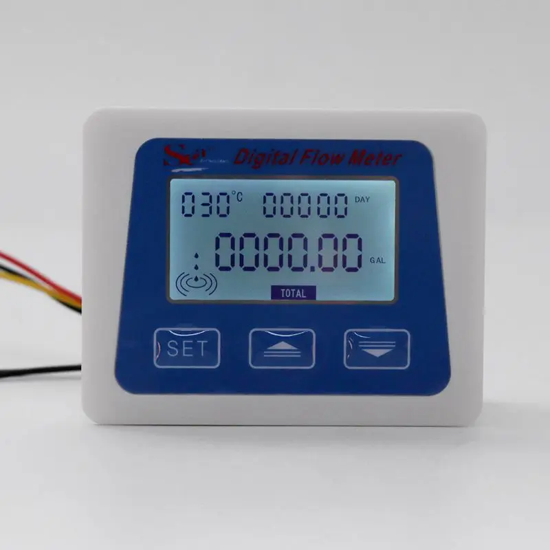 Multifunctional Low-power Digital Flowmeter 4-point Flow Sensor Accessories KXRE flow meter water flow meter turbine flow meter digital turbine flow meter