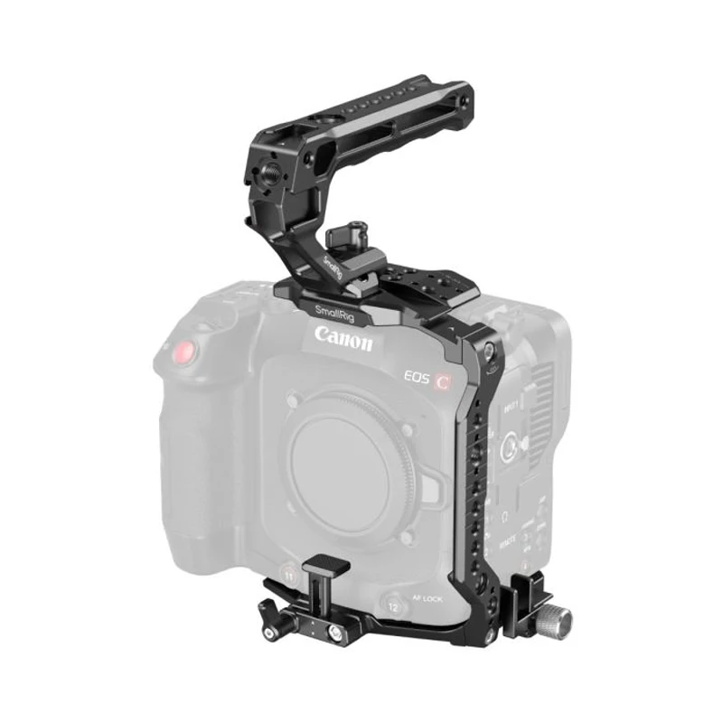 SmallRig Camera Cage Kit for Canon EOS C80 with Top Plate Baseplate Right Side P