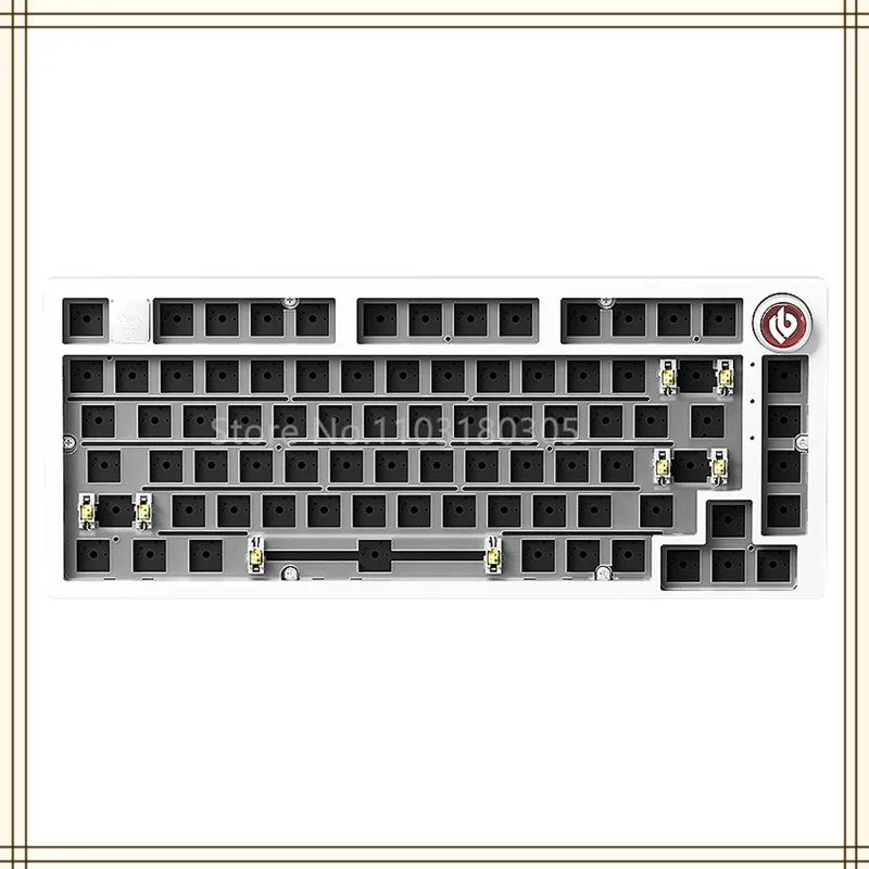 

Механическая клавиатура Leobog Hi75 Wirled Hot-swap Rgb, прокладка, пользовательская клавиатура, корпус из алюминиевого сплава, ПК, планшетов