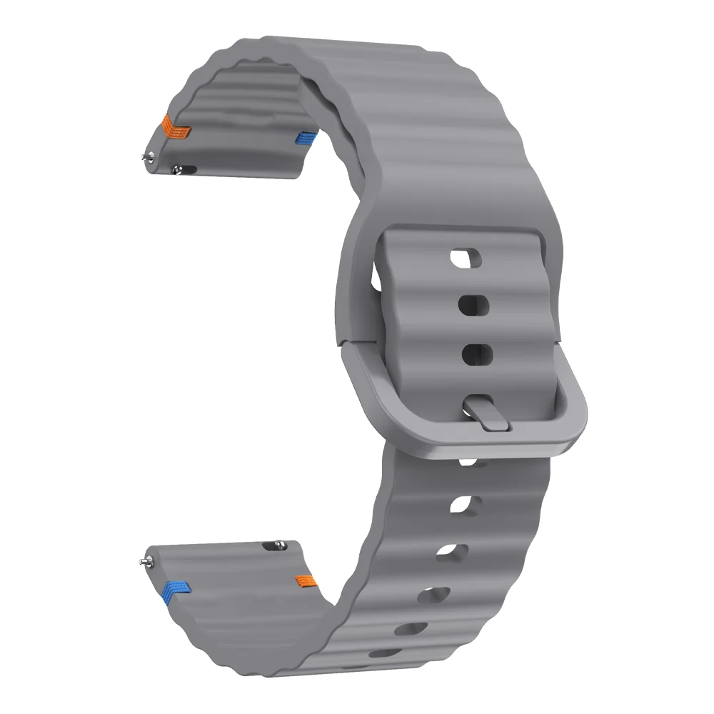Wave Silicone Sports Wristband Strap - Premium Adjustable Fit, Multiple Size Options