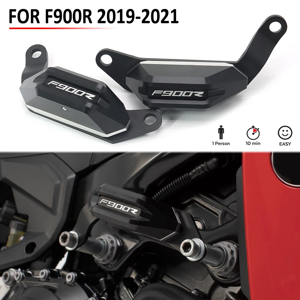 F900R 2019-2025 오토바이 엔진 가드 안티 크래시 프레임 슬라이더 키트 B..