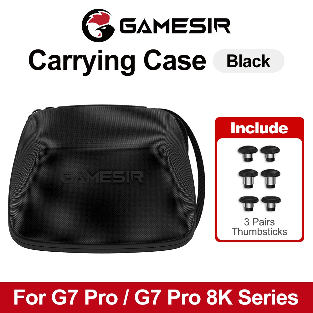 Deluxe GameSir G7 Pro Controller Carrying Case with Thumbstick Accessories