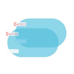 Universal Anti-Fog Rainproof Rearview Mirror Film Covers - Set of 2 (100mmx150mm)