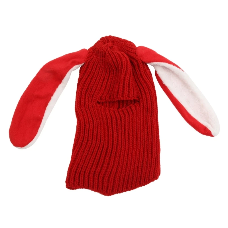 Fun Bunny Hat Halloween Party Holiday Hat Boys Men Winter Knitted Hats