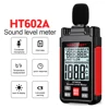 HABOTEST HT602 Sound Level Meter Digital Handheld DB Meter Sonometros Noise Audio Level Meter 30-130dB Decibels Mini Sound Meter 1