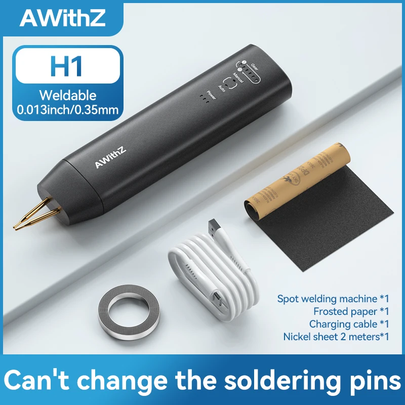 جهاز لحام نقطي محمول AWithZ 90 بتروس قابلة للتعديل...