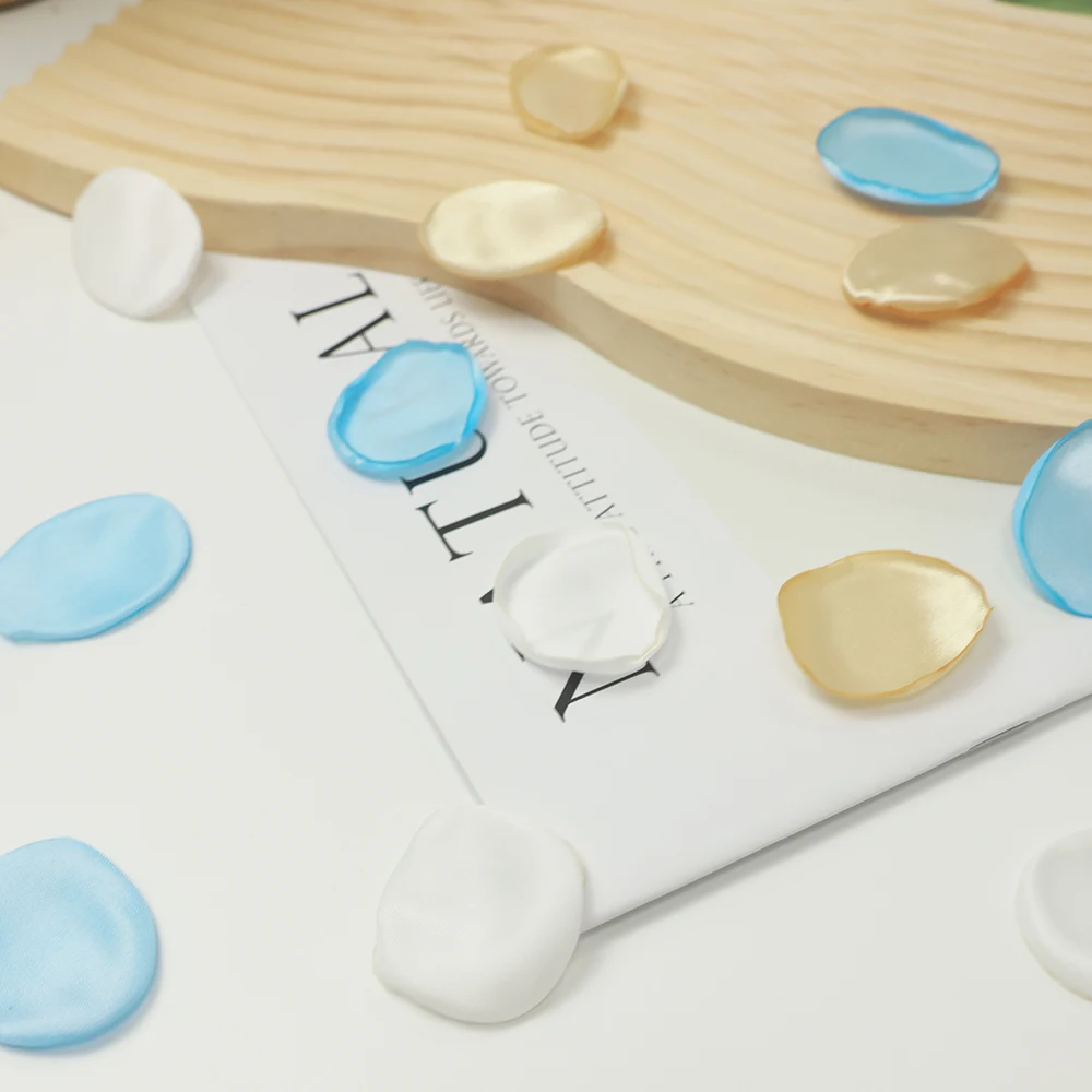 혼합 샴페인 블루 화이트 던지기 꽃잎 실크 장미 꽃잎 발렌타인 파티 웨딩 인공 꽃 장식 혼합 색상