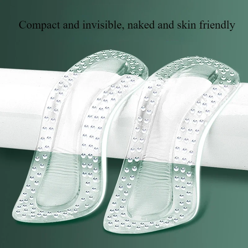 Non Slip Shoe Pads High Heels Adjustable Insoles GEL Heel Protectors Women Silicone Cushion Foot Care Products 1Pair